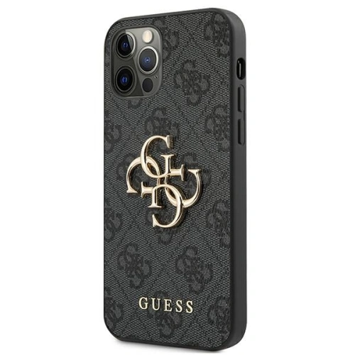Kup Guess Apple Tasche GUHCP12L4GMGGR iPhone 12 Pro Max grau/grau Hartschale 4G Big Metal Logo - GUE1017GRY - {ean13} - Sklep Home Screen