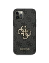 Kup Guess Apple Tasche GUHCP12L4GMGGR iPhone 12 Pro Max grau/grau Hartschale 4G Big Metal Logo - GUE1017GRY - {ean13} - Sklep Home Screen