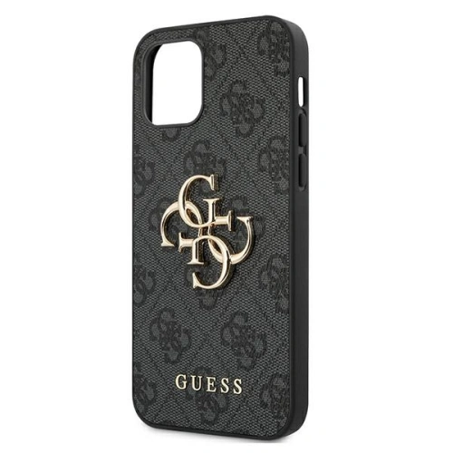 Kup Guess Apple Tasche GUHCP12L4GMGGR iPhone 12 Pro Max grau/grau Hartschale 4G Big Metal Logo - GUE1017GRY - {ean13} - Sklep Home Screen