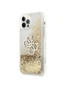 Buy Guess GUHCP12LLG4GGO Apple iPhone 12 Pro Max gold hardcase 4G Big Liquid Glitter - GUE1018GLD - {ean13} - Home Screen Store Europe
