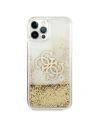 Buy Guess GUHCP12LLG4GGO Apple iPhone 12 Pro Max gold hardcase 4G Big Liquid Glitter - GUE1018GLD - {ean13} - Home Screen Store Europe