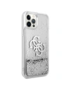 Kup Etui Guess GUHCP12LLG4GSI Apple iPhone 12 Pro Max srebrny/silver hardcase 4G Big Liquid Glitter - GUE1019SLV - {ean13} - Sklep Home Screen