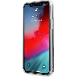 Kup Etui Guess GUHCP12LLG4GSI Apple iPhone 12 Pro Max srebrny/silver hardcase 4G Big Liquid Glitter - GUE1019SLV - {ean13} - Sklep Home Screen