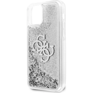 Kup Etui Guess GUHCP12LLG4GSI Apple iPhone 12 Pro Max srebrny/silver hardcase 4G Big Liquid Glitter - GUE1019SLV - {ean13} - Sklep Home Screen