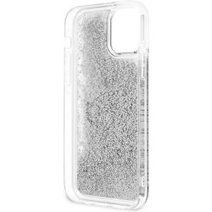 Kup Etui Guess GUHCP12LLG4GSI Apple iPhone 12 Pro Max srebrny/silver hardcase 4G Big Liquid Glitter - GUE1019SLV - {ean13} - Sklep Home Screen