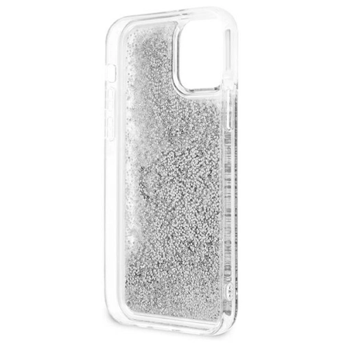 Kup Etui Guess GUHCP12LLG4GSI Apple iPhone 12 Pro Max srebrny/silver hardcase 4G Big Liquid Glitter - GUE1019SLV - {ean13} - Sklep Home Screen