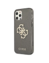 Buy Guess GUHCP12LPCUGL4GBK Apple iPhone 12 Pro Max black hard case Glitter 4G Big Logo - GUE1020BLK - {ean13} - Home Screen Store Europe