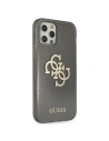 Buy Guess GUHCP12LPCUGL4GBK Apple iPhone 12 Pro Max black hard case Glitter 4G Big Logo - GUE1020BLK - {ean13} - Home Screen Store Europe