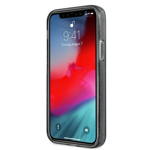 Kup Guess Apple Tasche GUHCP12LPCUGL4GBK iPhone 12 Pro Max schwarz/schwarz Hartschale Glitter 4G Big Logo - GUE1020BLK - {ean13} - Sklep Home Screen