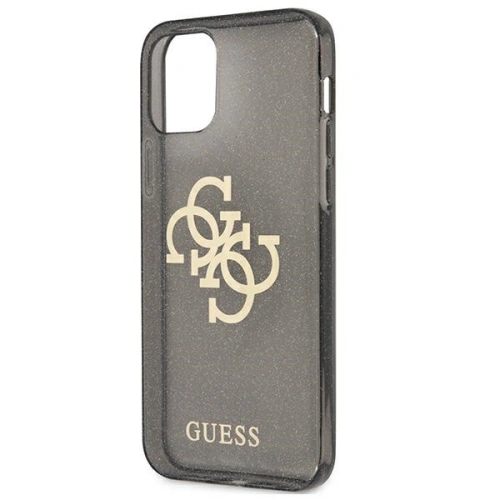 Kup Guess Apple Tasche GUHCP12LPCUGL4GBK iPhone 12 Pro Max schwarz/schwarz Hartschale Glitter 4G Big Logo - GUE1020BLK - {ean13} - Sklep Home Screen