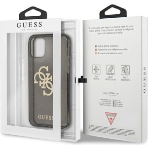 Kup Etui Guess GUHCP12LPCUGL4GBK Apple iPhone 12 Pro Max czarny/black hard case Glitter 4G Big Logo - GUE1020BLK - {ean13} - Sklep Home Screen