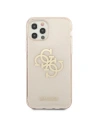 Kup Etui Guess GUHCP12LPCUGL4GGO Apple iPhone 12 Pro Max złoty/gold hard case Glitter 4G Big Logo - GUE1021GLD - {ean13} - Sklep Home Screen