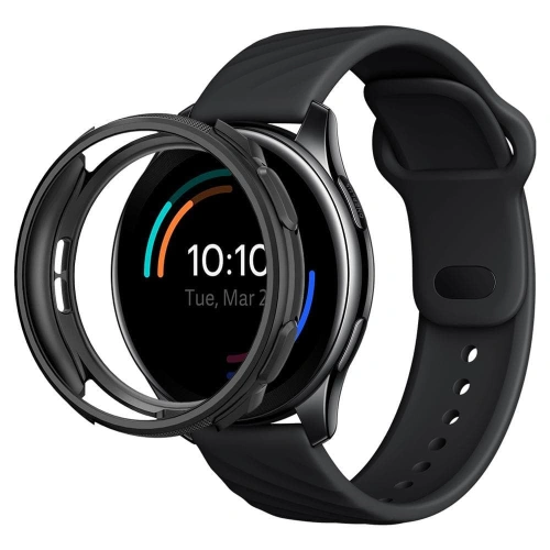 Kup Spigen OnePlus Gehäuse Liquid Air Watch Mattschwarz - SPN1641BLK - {ean13} - Sklep Home Screen