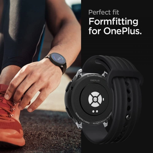 Kup Spigen OnePlus Gehäuse Liquid Air Watch Mattschwarz - SPN1641BLK - {ean13} - Sklep Home Screen