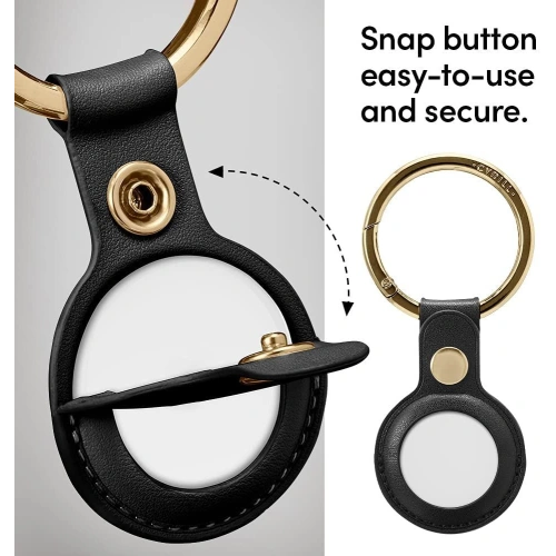 Kup Etui Spigen Cyrill Basic Leather Apple AirTag černé - SPN1642BLK - {ean13} - Sklep Home Screen