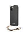 Kup Guess Apple Tasche GUHCP12LSASGBK iPhone 12 Pro Max schwarz/schwarz Hardcase Saffiano Chain - GUE1026BLK - {ean13} - Sklep Home Screen