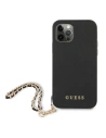 Kup Guess Apple Tasche GUHCP12LSASGBK iPhone 12 Pro Max schwarz/schwarz Hardcase Saffiano Chain - GUE1026BLK - {ean13} - Sklep Home Screen