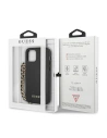 Kup Guess Apple Tasche GUHCP12LSASGBK iPhone 12 Pro Max schwarz/schwarz Hardcase Saffiano Chain - GUE1026BLK - {ean13} - Sklep Home Screen