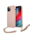 Etui Guess GUHCP12LSASGPI Apple iPhone 12 Pro Max różowy/pink hardcase Saffiano Chain