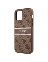 Kup Etui Guess GUHCP12M4GDBR Apple iPhone 12/12 Pro barna/brown hardcase 4G Stripe - GUE1028BR - {ean13} - Sklep Home Screen