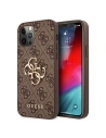 Etui Guess GUHCP12M4GMGBR Apple iPhone 12/12 Pro maroniu/brown hardcase 4G Big Metal Logo
