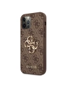 Kup Etui Guess GUHCP12M4GMGBR Apple iPhone 12/12 Pro brązowy/brown hardcase 4G Big Metal Logo - GUE1030BR - {ean13} - Sklep Home Screen