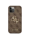Kup Etui Guess GUHCP12M4GMGBR Apple iPhone 12/12 Pro brązowy/brown hardcase 4G Big Metal Logo - GUE1030BR - {ean13} - Sklep Home Screen