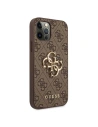 Kup Etui Guess GUHCP12M4GMGBR Apple iPhone 12/12 Pro brązowy/brown hardcase 4G Big Metal Logo - GUE1030BR - {ean13} - Sklep Home Screen