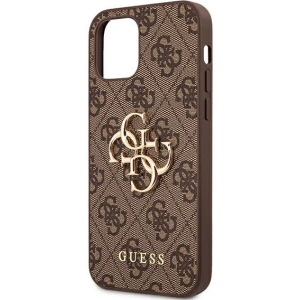 Kup Etui Guess GUHCP12M4GMGBR Apple iPhone 12/12 Pro barna/brown hardcase 4G Big Metal Logo - GUE1030BR - {ean13} - Sklep Home Screen