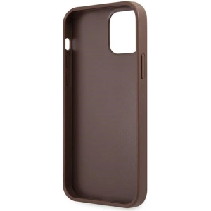 Kup Etui Guess GUHCP12M4GMGBR Apple iPhone 12/12 Pro barna/brown hardcase 4G Big Metal Logo - GUE1030BR - {ean13} - Sklep Home Screen