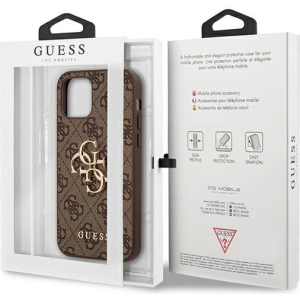 Kup Etui Guess GUHCP12M4GMGBR Apple iPhone 12/12 Pro barna/brown hardcase 4G Big Metal Logo - GUE1030BR - {ean13} - Sklep Home Screen