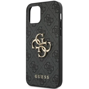 Kup Etui Guess GUHCP12M4GMGGR Apple iPhone 12/12 Pro szürke/grey hardcase 4G Big Metal Logo - GUE1031GRY - {ean13} - Sklep Home Screen