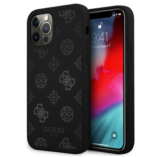 Kup Etui Guess GUHCP12MLSPEBK Apple iPhone 12/12 Pro černý/black hard case Peony Collection - GUE1034BLK - {ean13} - Sklep Home Screen