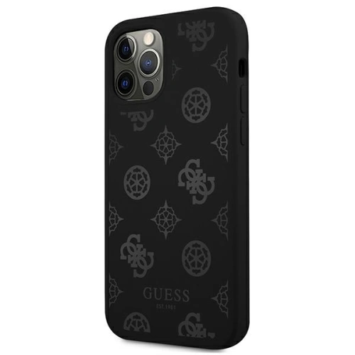 Kup Etui Guess GUHCP12MLSPEBK Apple iPhone 12/12 Pro černý/black hard case Peony Collection - GUE1034BLK - {ean13} - Sklep Home Screen
