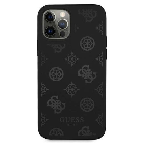 Kup Etui Guess GUHCP12MLSPEBK Apple iPhone 12/12 Pro černý/black hard case Peony Collection - GUE1034BLK - {ean13} - Sklep Home Screen