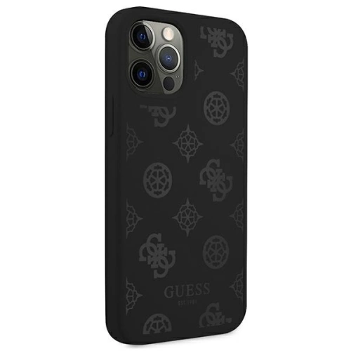 Kup Etui Guess GUHCP12MLSPEBK Apple iPhone 12/12 Pro černý/black hard case Peony Collection - GUE1034BLK - {ean13} - Sklep Home Screen