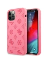 Etui Guess GUHCP12MLSPEFU Apple iPhone 12/12 Pro fuchsie/fuchsia tvrdý obal Peony Collection