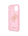 Kup Guess Apple Tasche GUHCP12MPCUGL4GPI iPhone 12/12 Pro rosa/rosa Hartschale Glitter 4G Big Logo - GUE1040PNK - {ean13} - Sklep Home Screen
