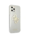 Kup Etui Guess GUHCP12MPCUGL4GTR pentru Apple iPhone 12/12 Pro carcasă dură transparentă Glitter 4G Big Logo - GUE1041CL - {ean13} - Sklep Home Screen