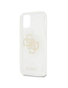 Kup Guess Apple Tasche GUHCP12MPCUGL4GTR iPhone 12/12 Pro transparente Hartschale Glitter 4G Big Logo - GUE1041CL - {ean13} - Sklep Home Screen
