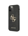 Kup Guess Apple Tasche GUHCP12MSA4GGBK iPhone 12/12 Pro schwarz/schwarz Hartschale Saffiano 4G Metal Logo - GUE1042BLK - {ean13} - Sklep Home Screen