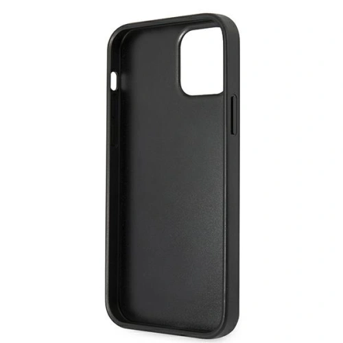 Kup Guess Apple Tasche GUHCP12MSA4GGBK iPhone 12/12 Pro schwarz/schwarz Hartschale Saffiano 4G Metal Logo - GUE1042BLK - {ean13} - Sklep Home Screen