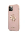 Kup Etui Guess GUHCP12MSA4GGPI Apple iPhone 12/12 Pro rózsaszín/pink hardcase Saffiano 4G Metal Logo - GUE1043PNK - {ean13} - Sklep Home Screen