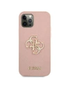 Kup Etui Guess GUHCP12MSA4GGPI Apple iPhone 12/12 Pro rózsaszín/pink hardcase Saffiano 4G Metal Logo - GUE1043PNK - {ean13} - Sklep Home Screen