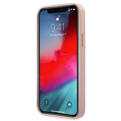Kup Etui Guess GUHCP12MSA4GGPI Apple iPhone 12/12 Pro roz/roz hardcase Saffiano 4G Metal Logo - GUE1043PNK - {ean13} - Sklep Home Screen