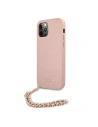 Kup Etui Guess GUHCP12MSASGPI Apple iPhone 12/12 Pro różowy/pink hardcase Saffiano Chain - GUE1045PNK - {ean13} - Sklep Home Screen
