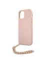 Kup Etui Guess GUHCP12MSASGPI Apple iPhone 12/12 Pro różowy/pink hardcase Saffiano Chain - GUE1045PNK - {ean13} - Sklep Home Screen