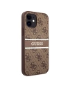 Kup Etui Guess GUHCP12S4GDBR Apple iPhone 12 mini hnědý/brown hardcase 4G Stripe - GUE1046BR - {ean13} - Sklep Home Screen