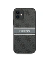 Kup Guess Apple Tasche GUHCP12S4GDGR iPhone 12 mini grau/grau Hartschale 4G Stripe - GUE1047GRY - {ean13} - Sklep Home Screen
