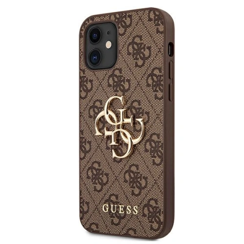 Kup Etui Guess GUHCP12S4GMGBR Apple iPhone 12 mini hnědý/brown hardcase 4G Big Metal Logo - GUE1048BR - {ean13} - Sklep Home Screen